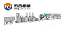 濟(jì)南宏金機(jī)械全自動大中小型豆腐皮機(jī)生產(chǎn)線