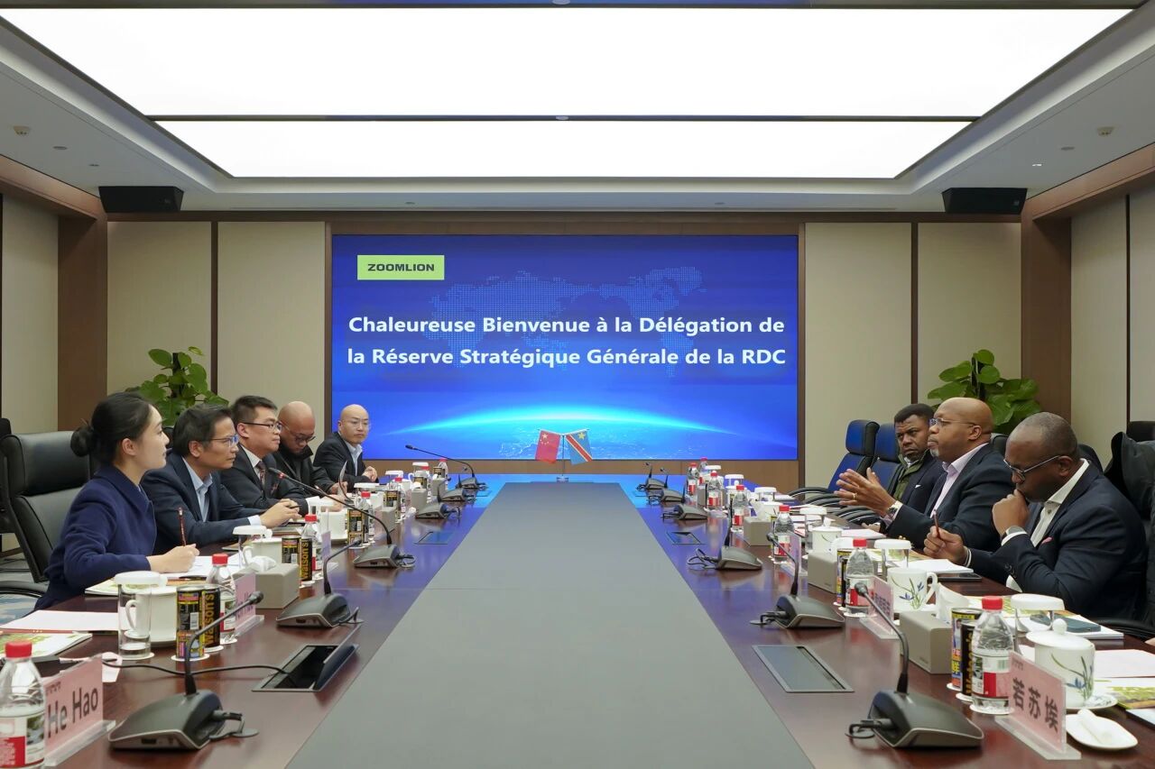 共探合作新机遇！刚果（金）战略储备总署署长到访中联重科