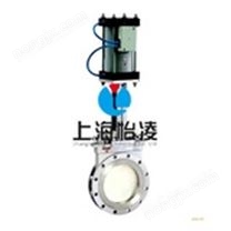 Z673H/X/F气动对夹式刀型闸阀